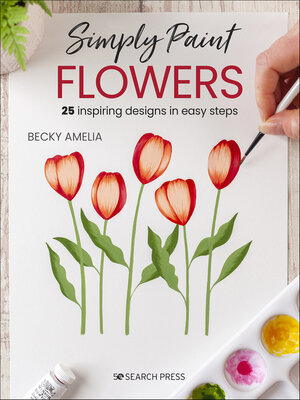 cover image of Simply Paint Flowers